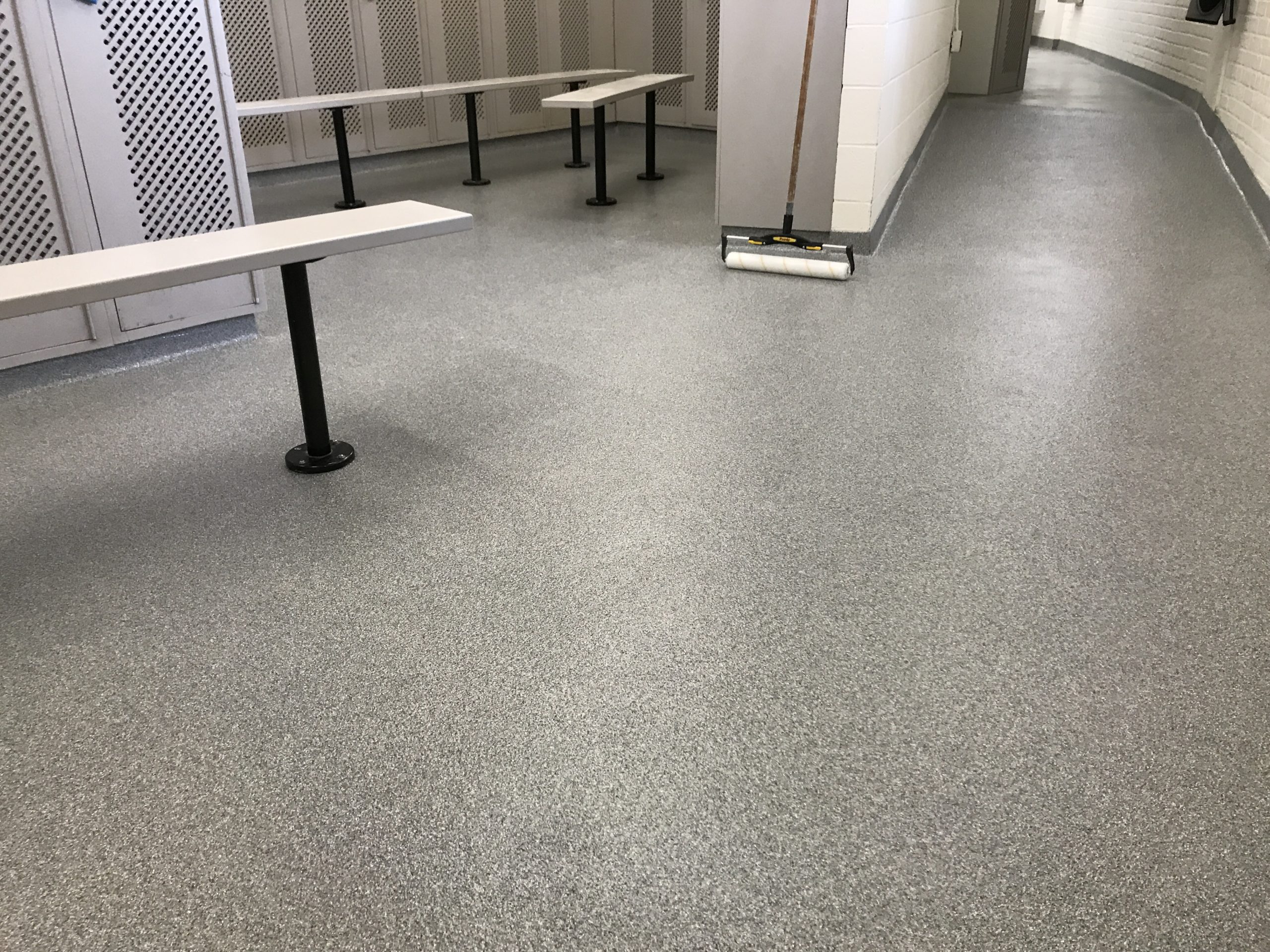 Epoxy flooring fire rescue and public safety facilities in CT