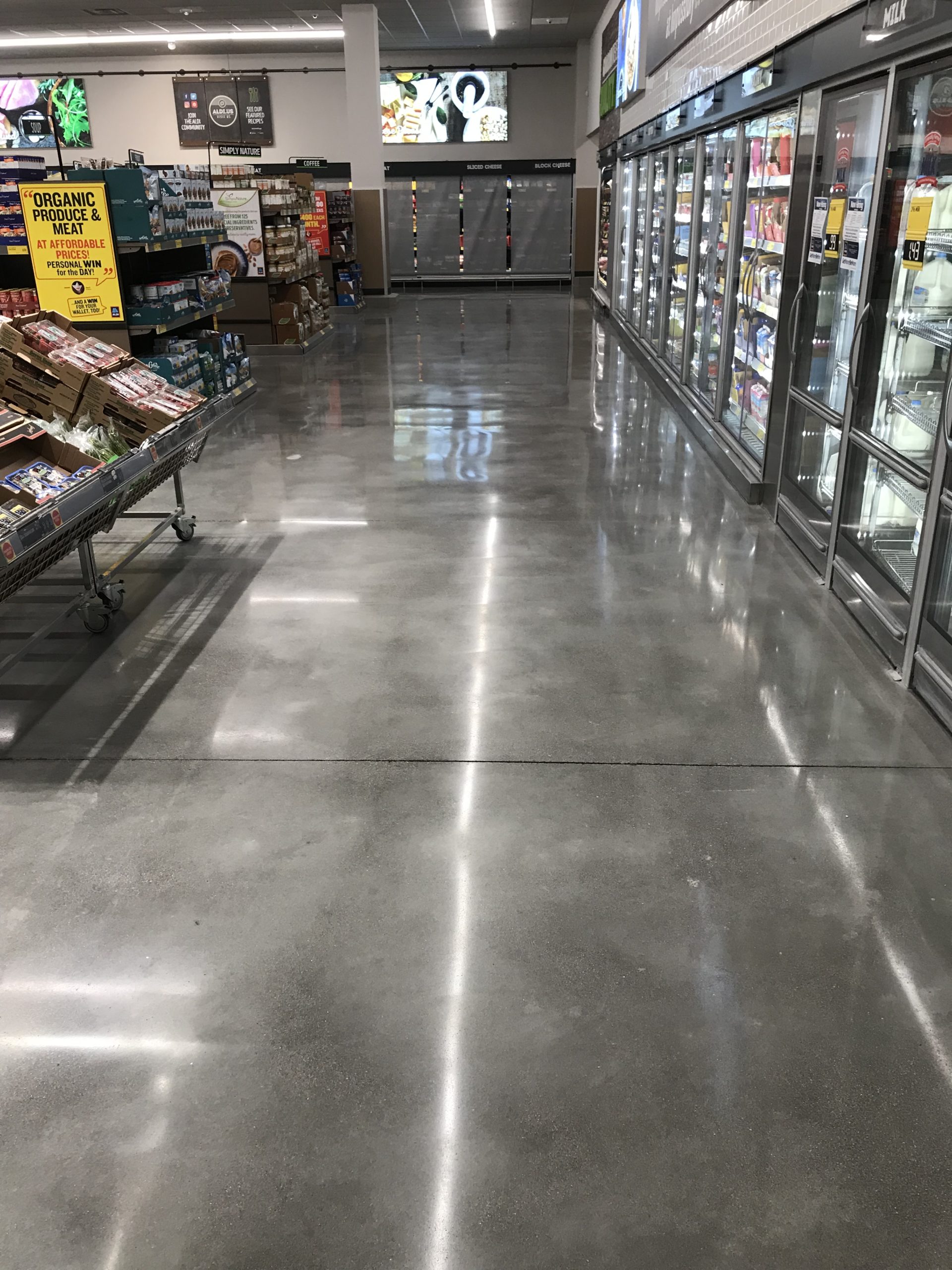 polished concrete - New London County, CT