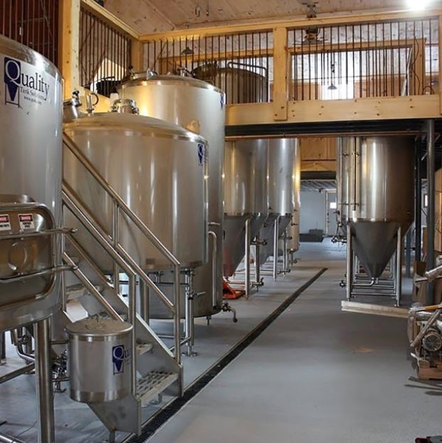 Brewery epoxy flooring in CT