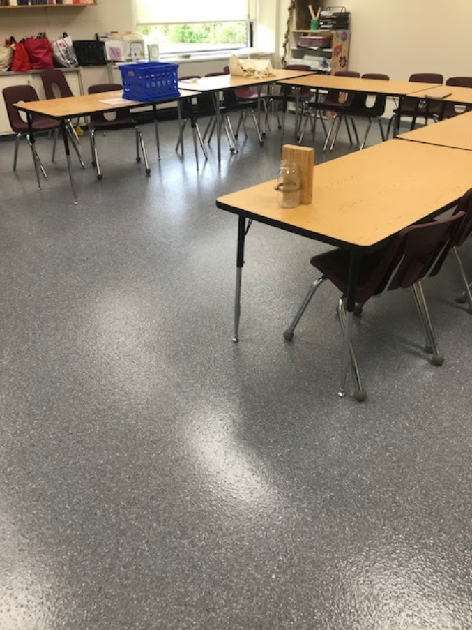 Seamless epoxy flooring for schools in CT