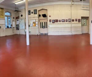 Fire and Public Safety- Fire Station Apparatus Bay- Non-Skid Shop Floor Epoxy Flooring System - Yantic, CT Fire and Public Safety- Fire Station Apparatus Bay- Non-Skid Shop Floor Epoxy Flooring System - Yantic, CT